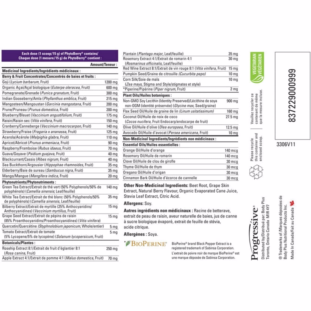 PhytoBerry Natural Berry