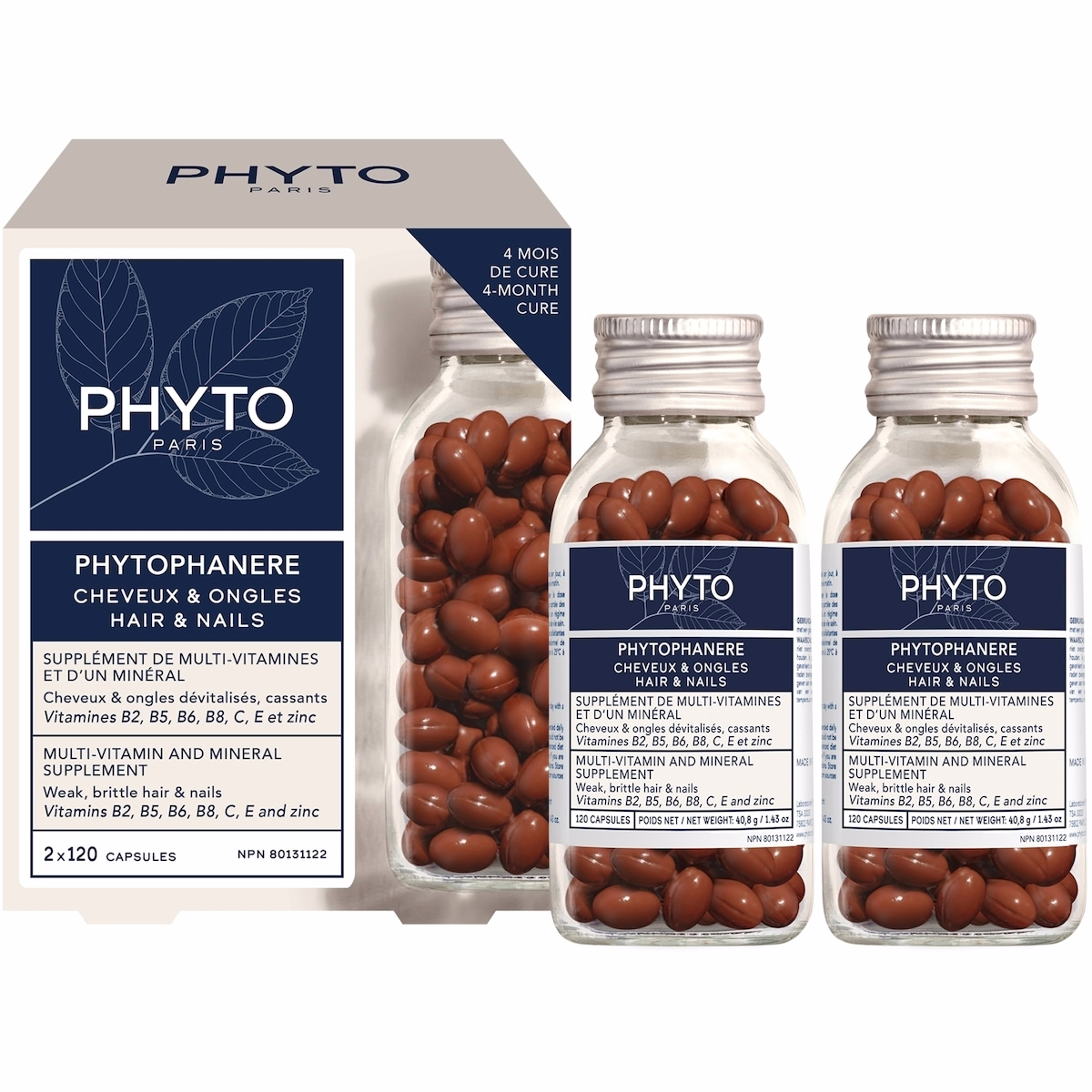 PHYTOPHANERE DUO ヘア＆ネイル用サプリメント