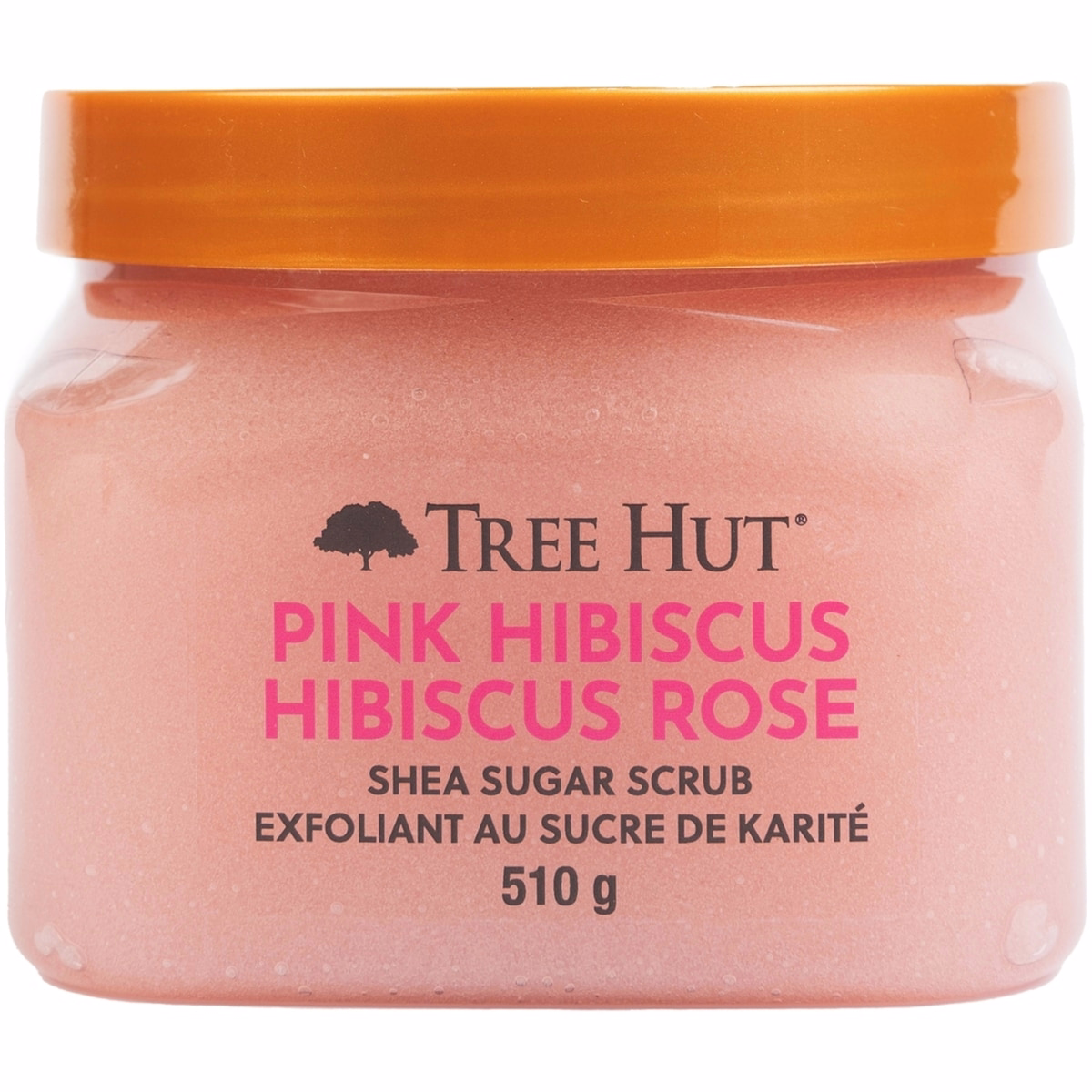 粉紅木槿花乳木果糖磨去角質膏