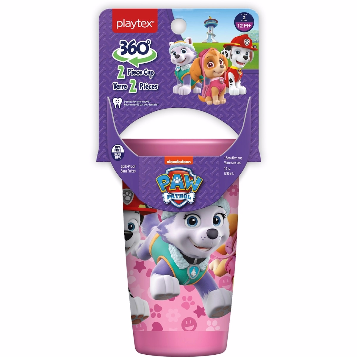 Playtex Paw Patrol 360 Sippy Cup - Pink