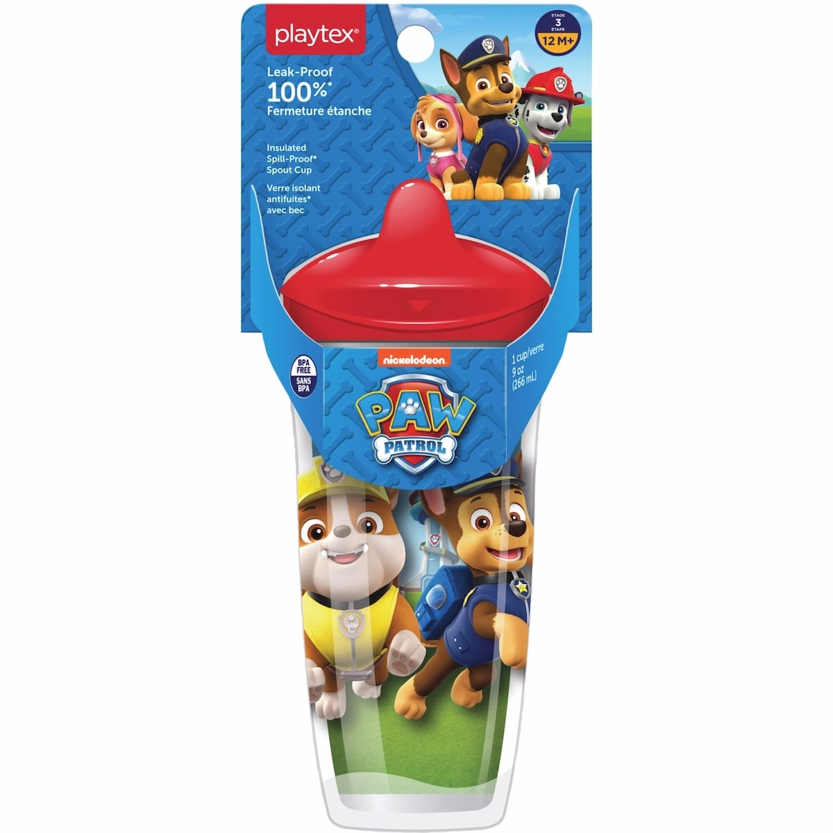 Playtex Paw Patrol Spout Sippy Cup, 9oz, Blue