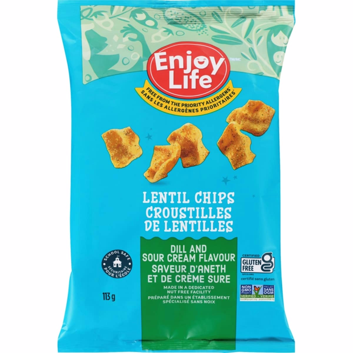 Plentils 蒔蘿與酸奶油風味扁豆脆片