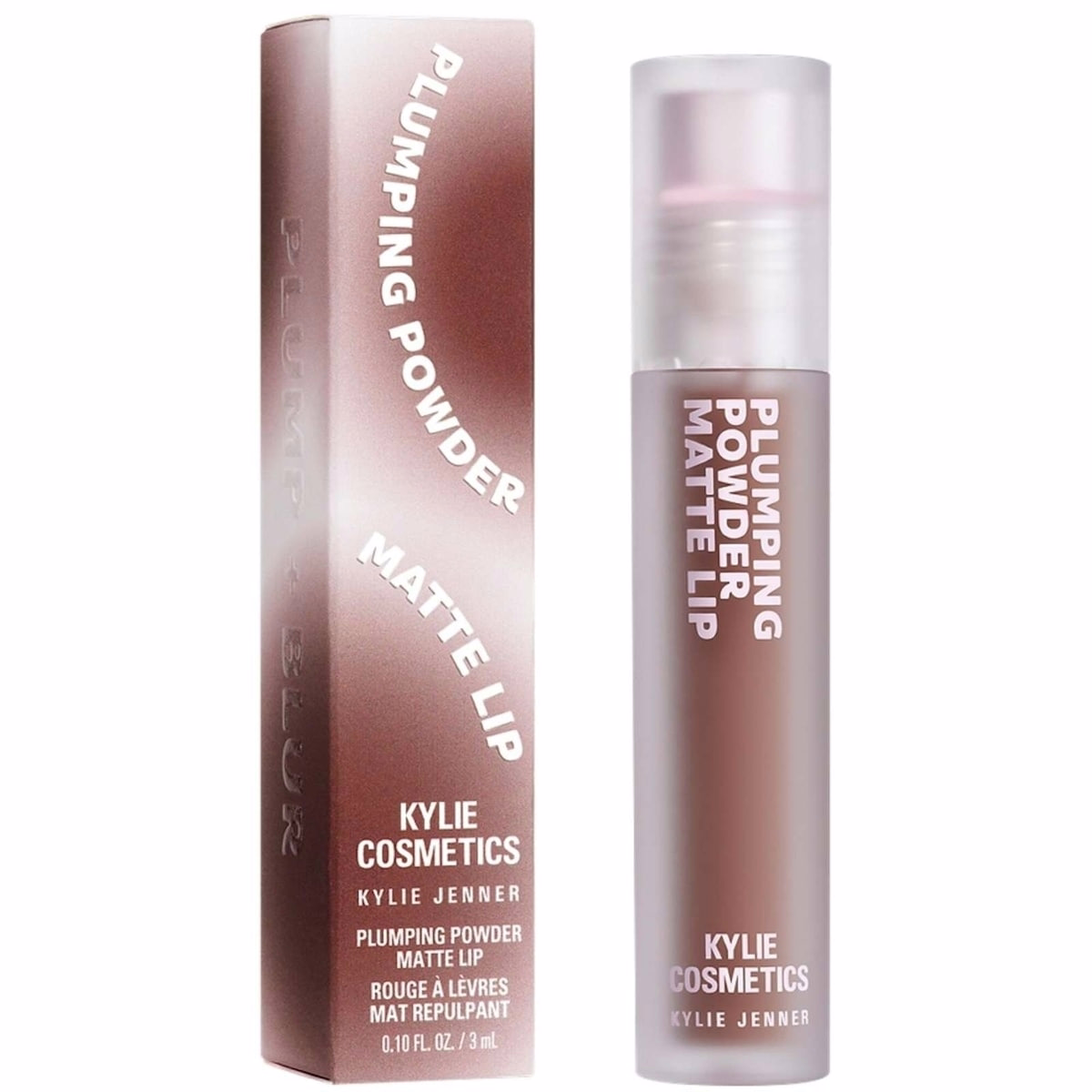 Plumping Powder Matte Lip, 12-hour wear, lightweight, blurs lines, cruelty-free, vegan