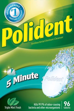 Polident 5 Minute Denture Cleanser