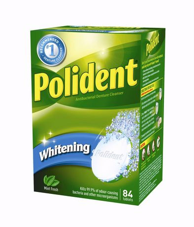 Polident Whitening Denture Cleanser Polident Whitening Denture Cleanser