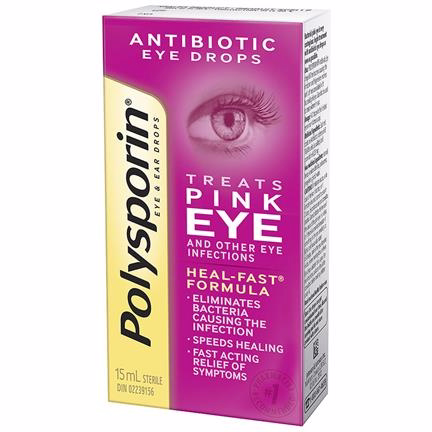 Polysporin Antibiotic Eye & Ear Drops 15ml Polysporin Antibiotic Eye & Ear Drops 15ml