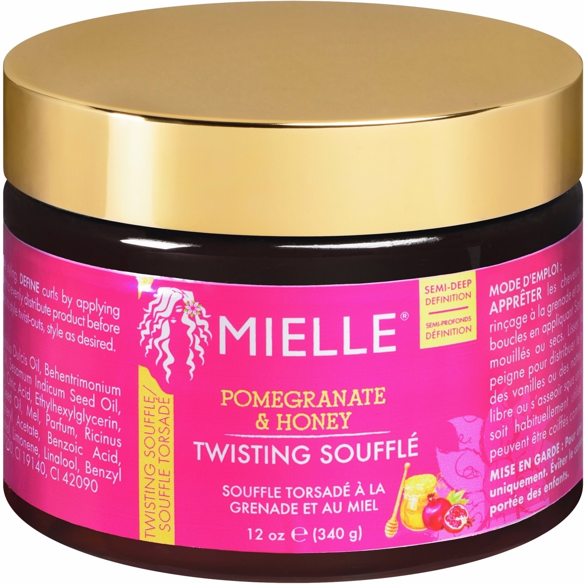 ザクロとハチミツのツイスト・スフレ