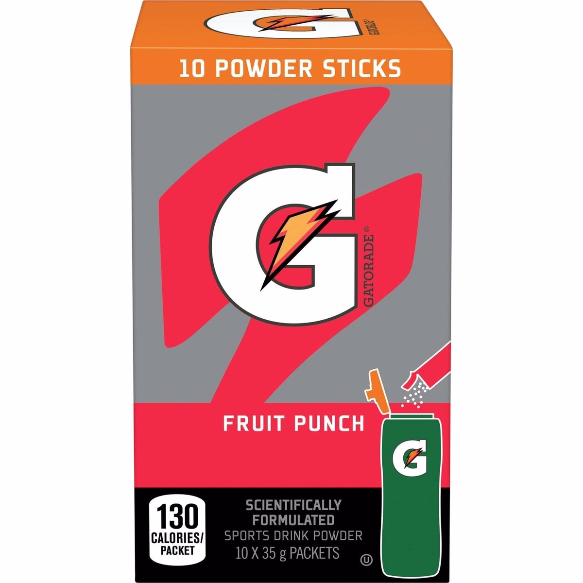 Powder Fruit Punch 10x35g