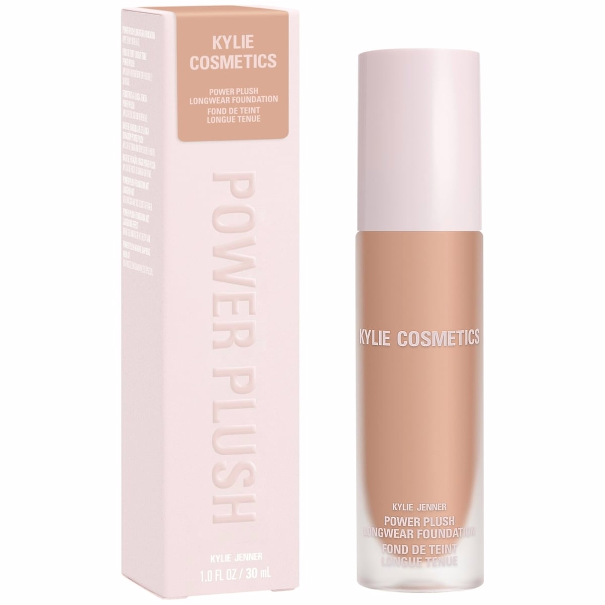 Power Plush Longwear Foundation with Niacinamide, 12-hour wear, lightweight, airbrushed natural finish
