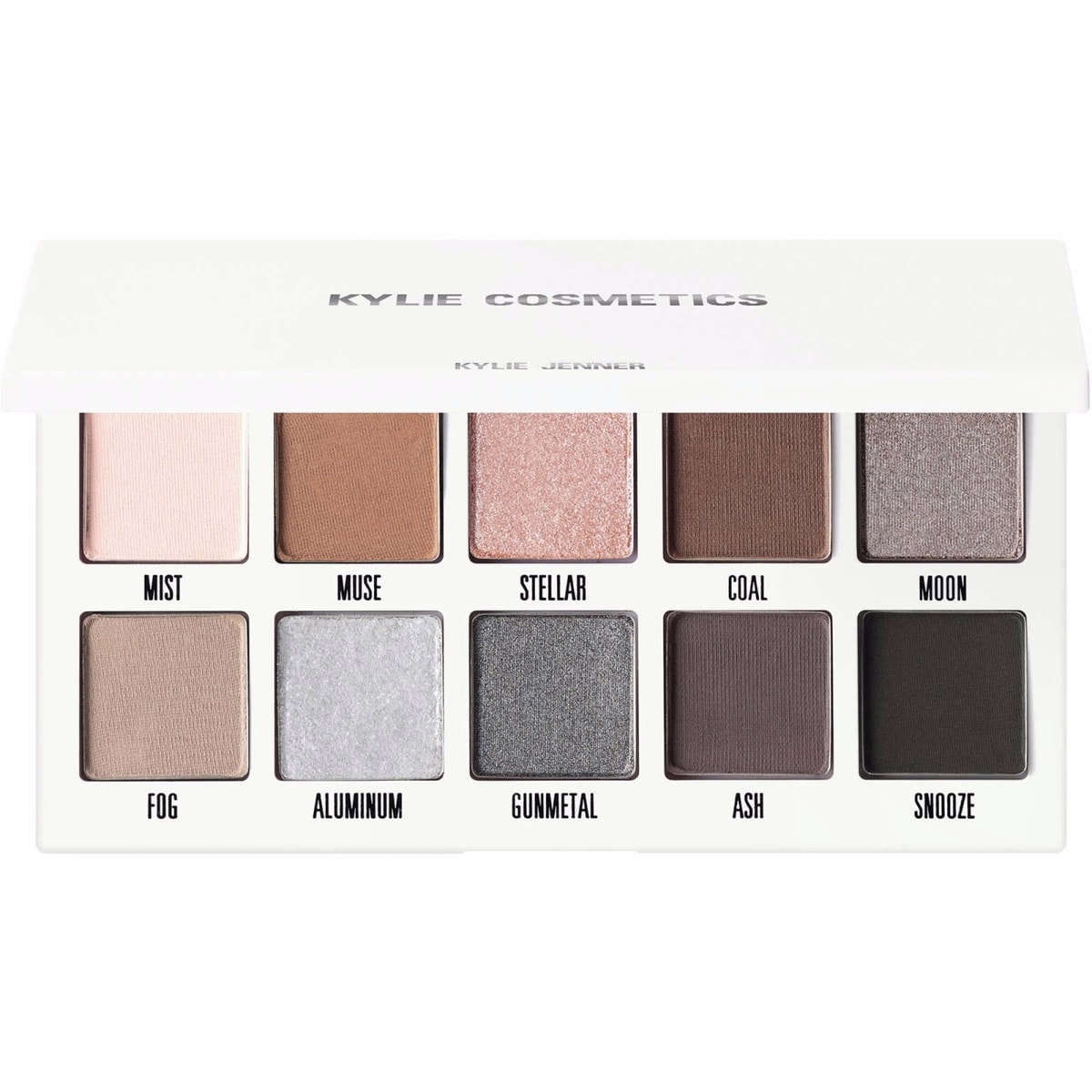 壓粉眼影盤 煙燻眼影盤，高顯色、易暈染、潔淨純素、無滑石粉