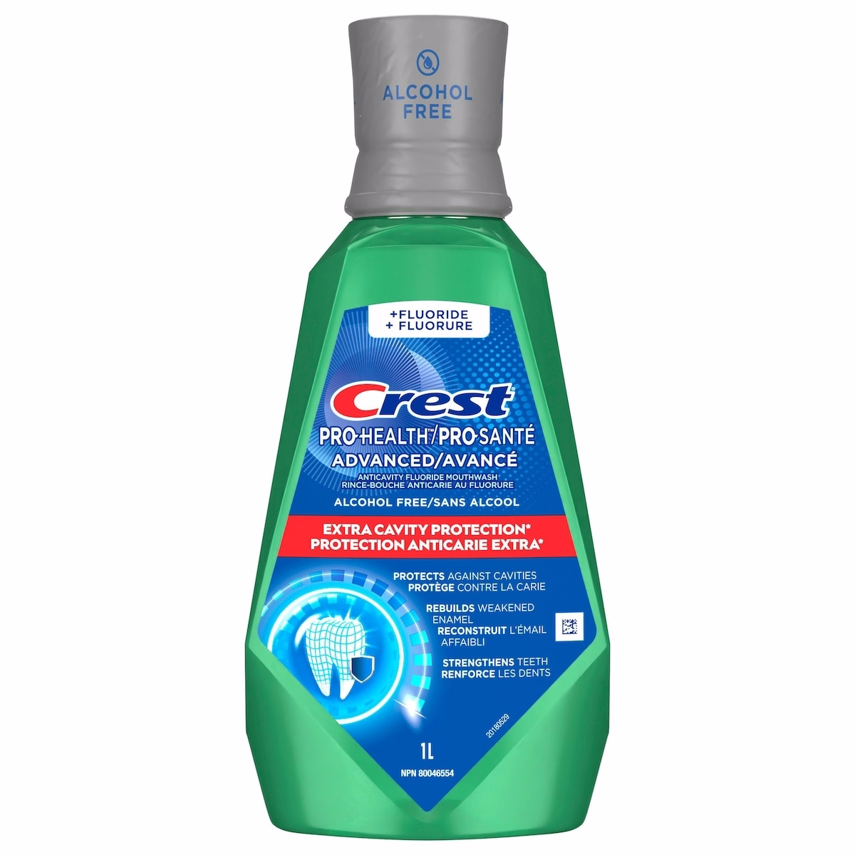 Pro-Health Advanced Maximum Cavity Protection Mouthwash - Mild Mint - 1L