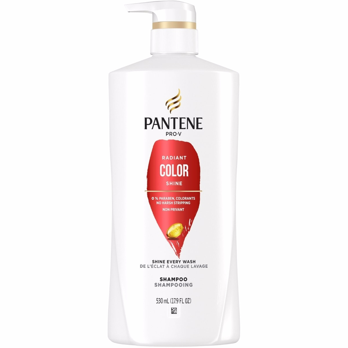 PRO-V Radiant Color Shine Shampoo, 17.9oz/530mL