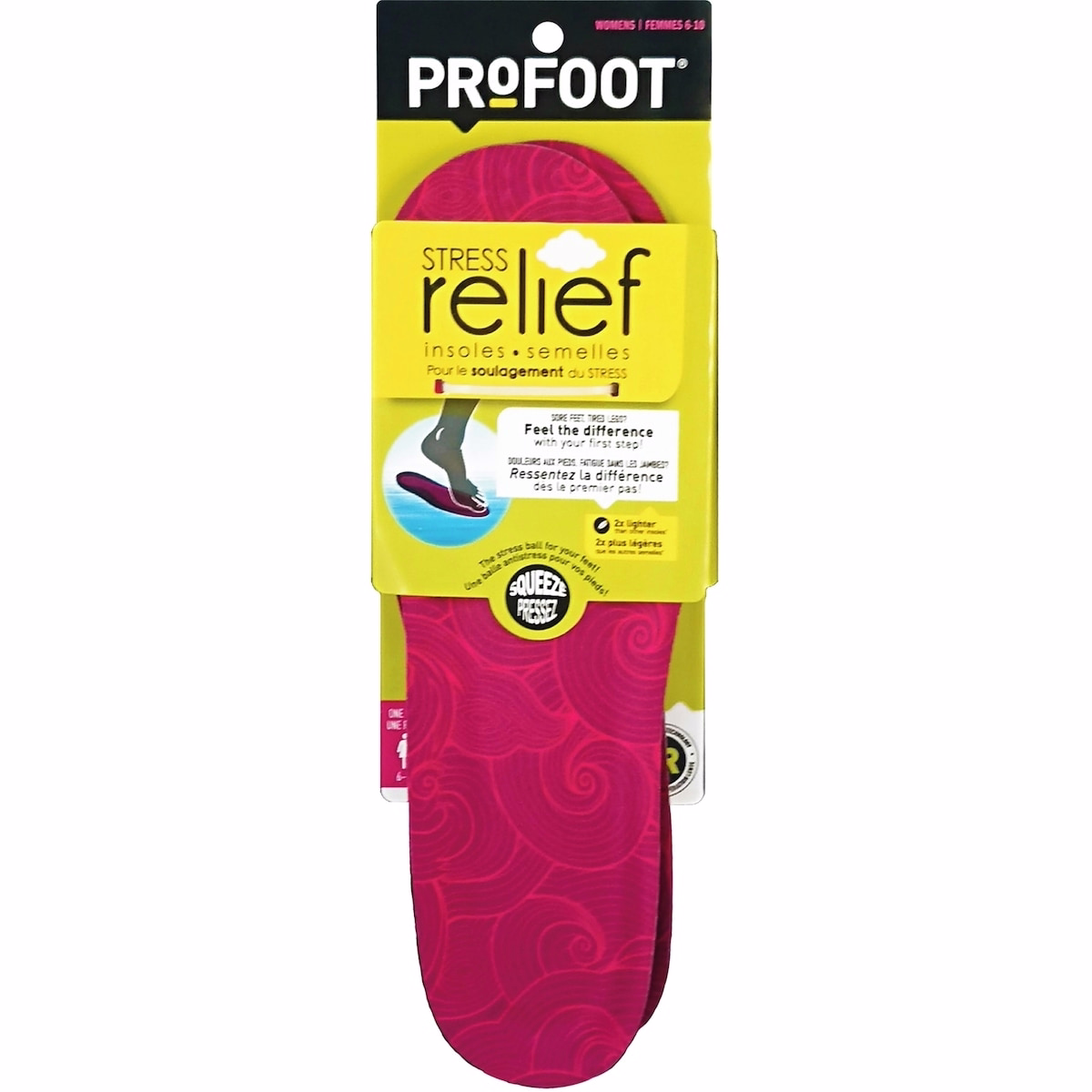 Profoot Stress Relief Insole, Women’s