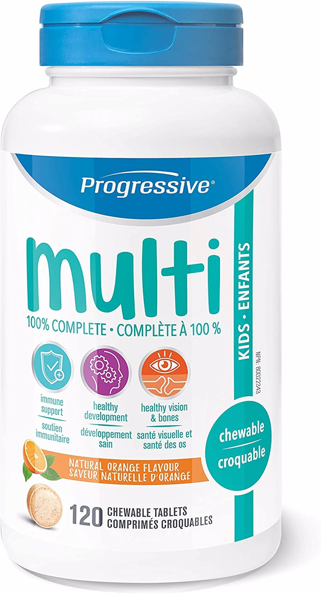 Progressive Chewable Multi for Kids, 120 Chewable Tablets