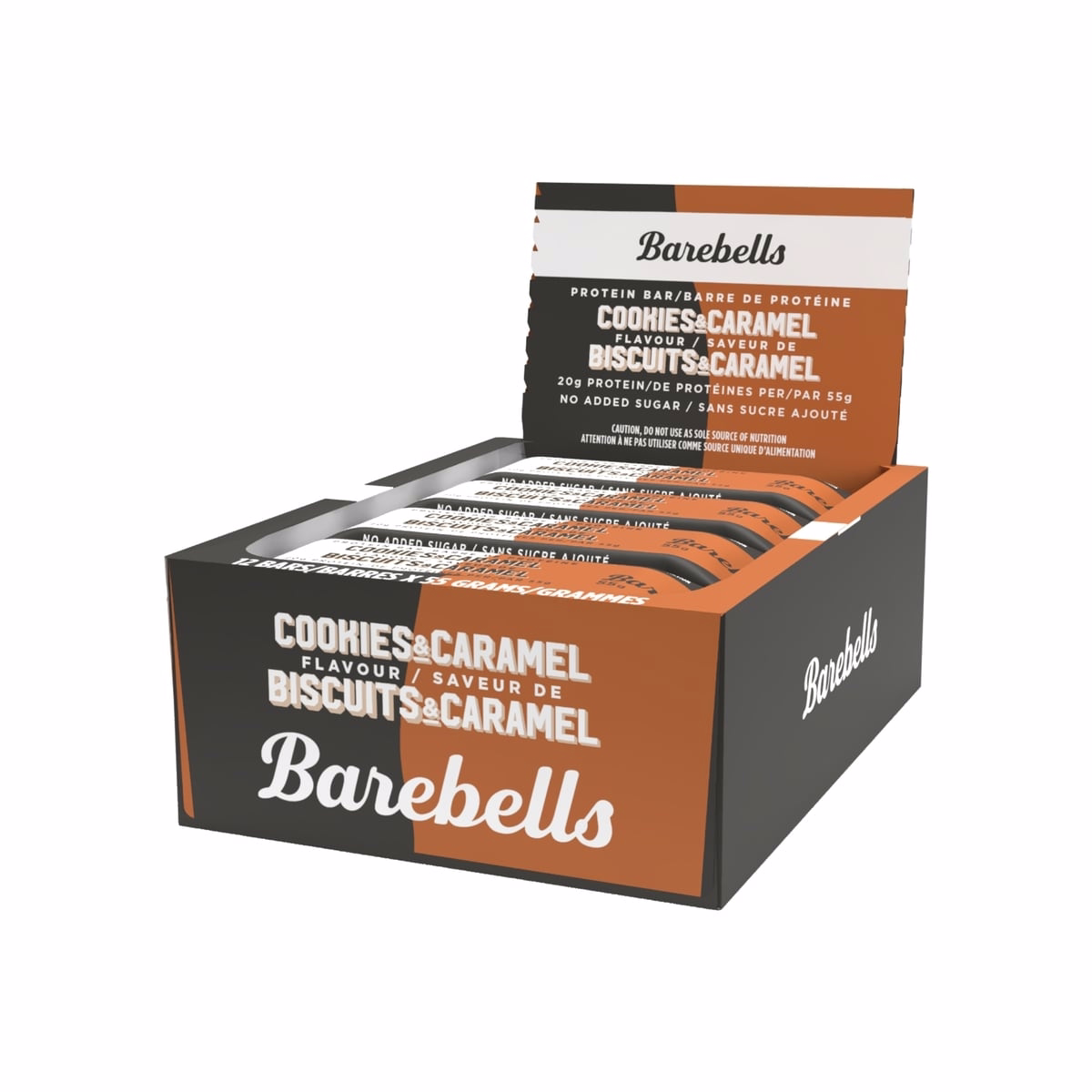 Protein Bar Cookies & Caramel 12 Pc Caddy