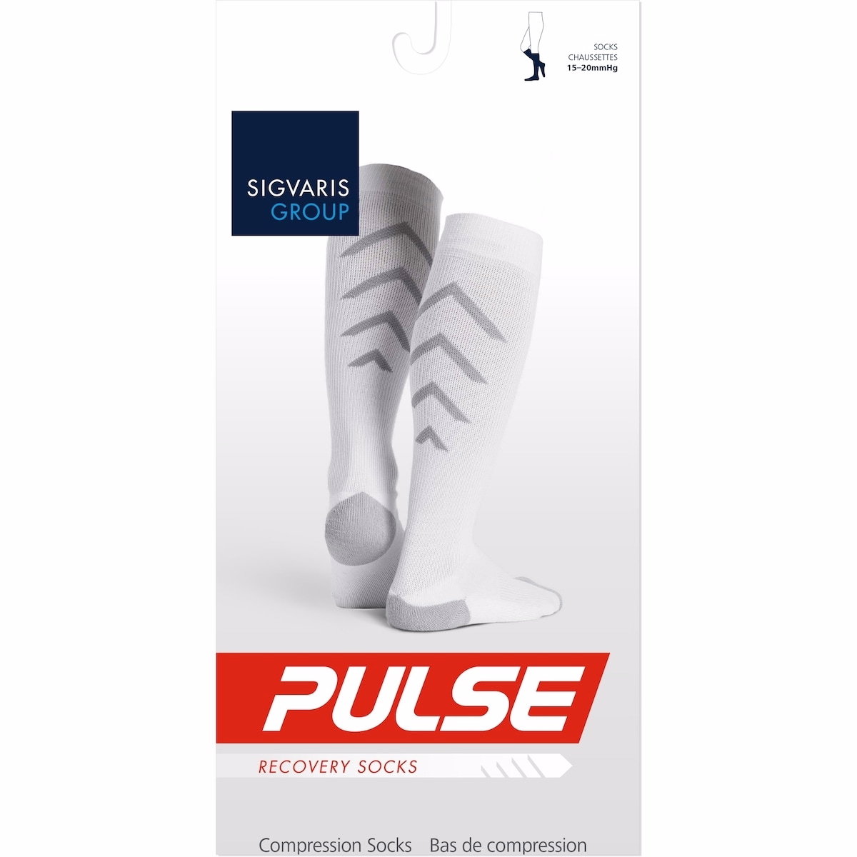 PULSE, Unisex, White, Medium