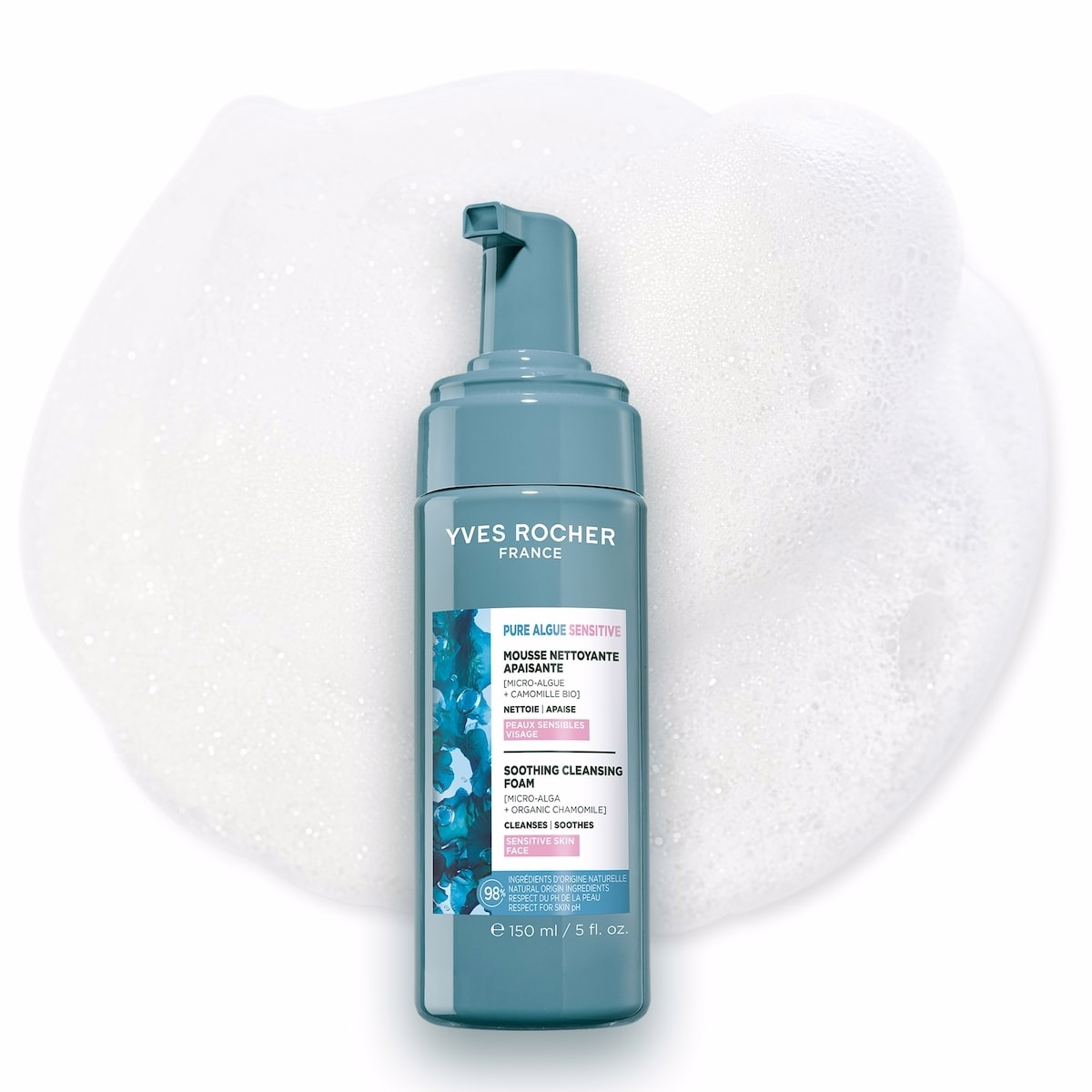 Pure algue sensitive soothing cleansing FOAM Pure algue sensitive soothing cleansing FOAM
