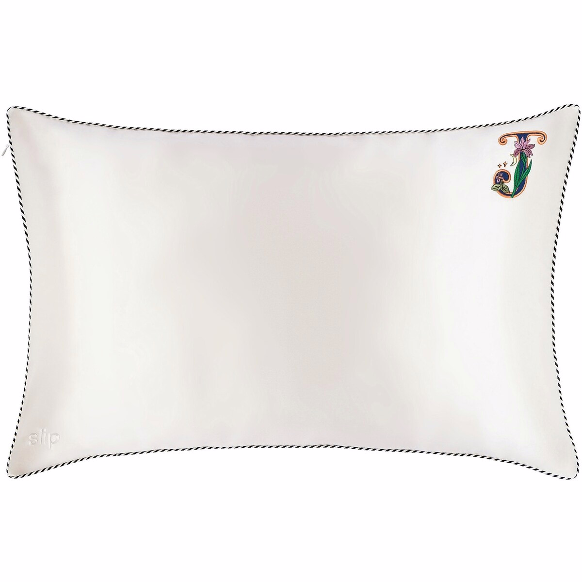 Taie d'oreiller reine en soie Pure - Collection Initial