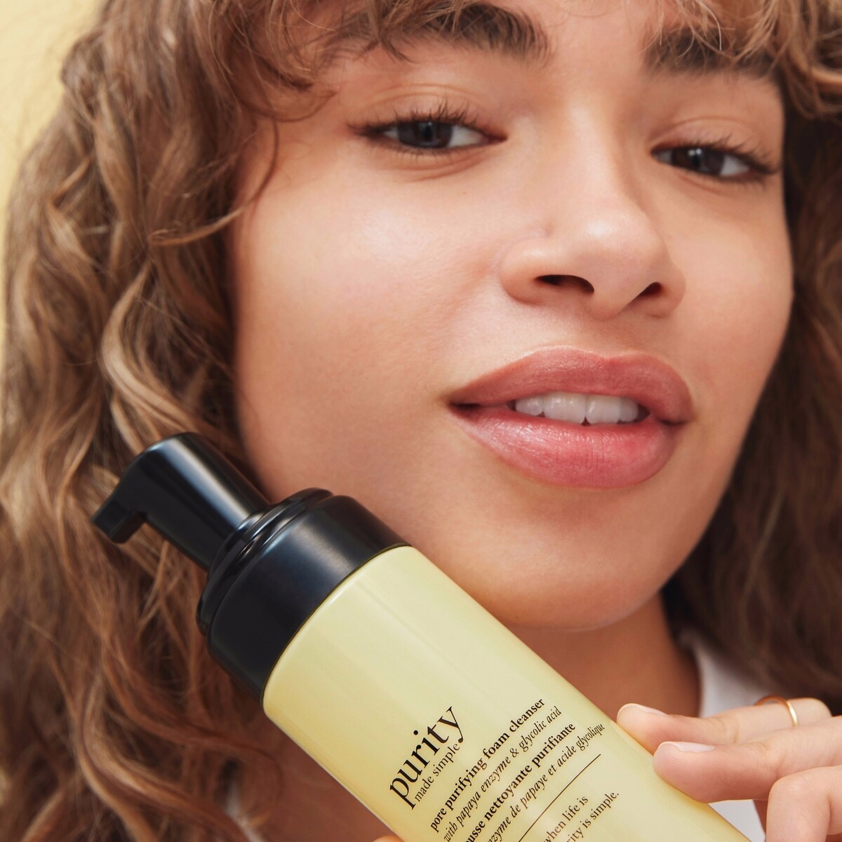 purity made simple pore-purifying foaming cleanser purity made simple pore-purifying foaming cleanser