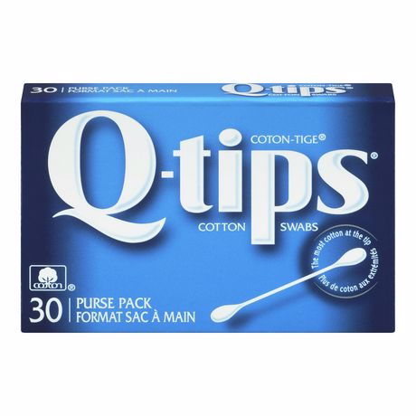 Q-Tips Coton-Tiges Pack Sacoche 30 Pièces