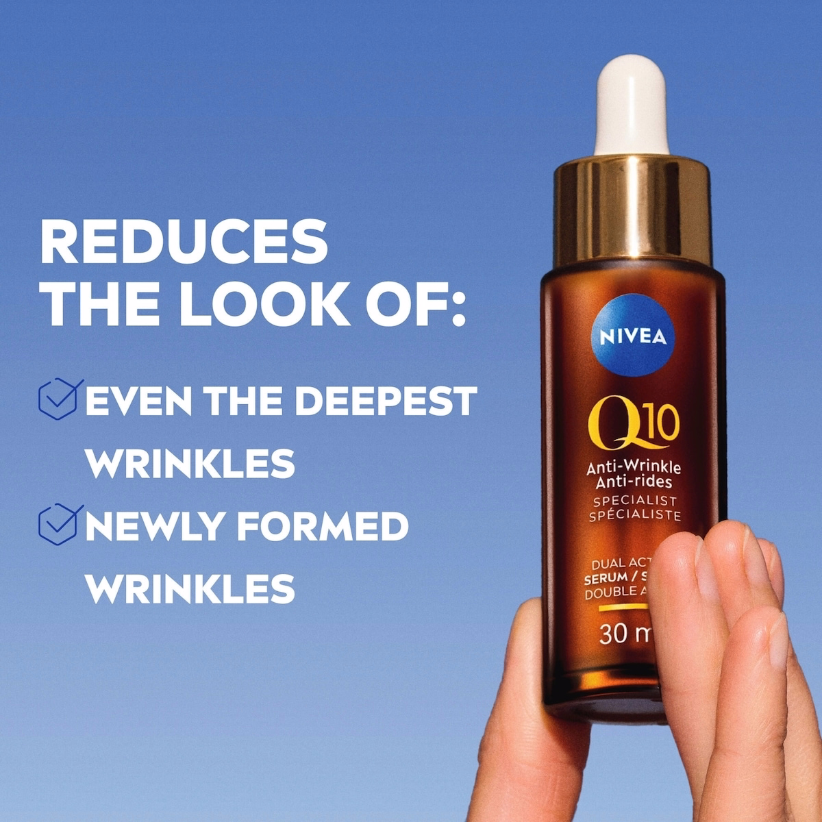 NIVEA Q10 しわ対策 ダブルアクション セラム