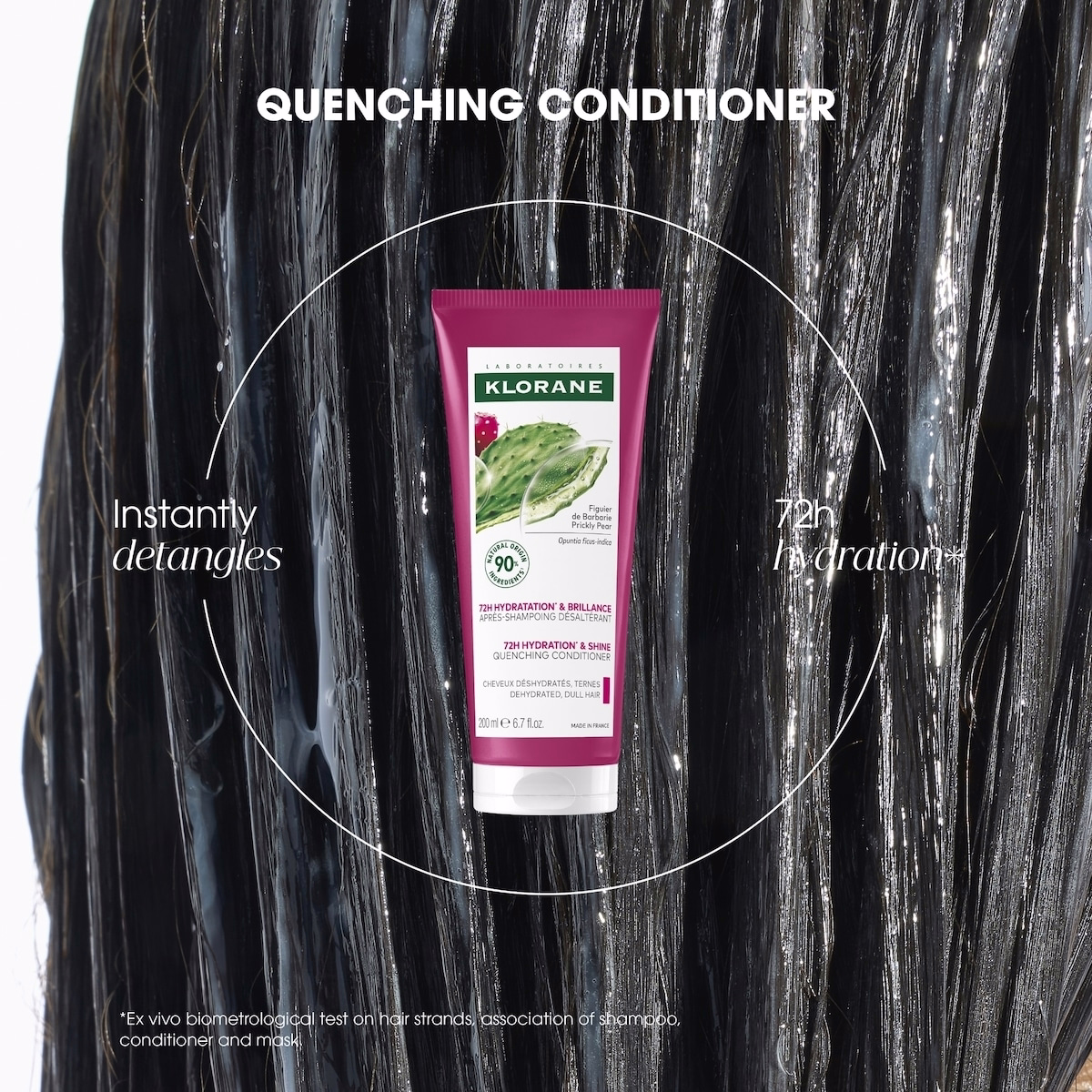 Quenching conditioner with Prickly Pear