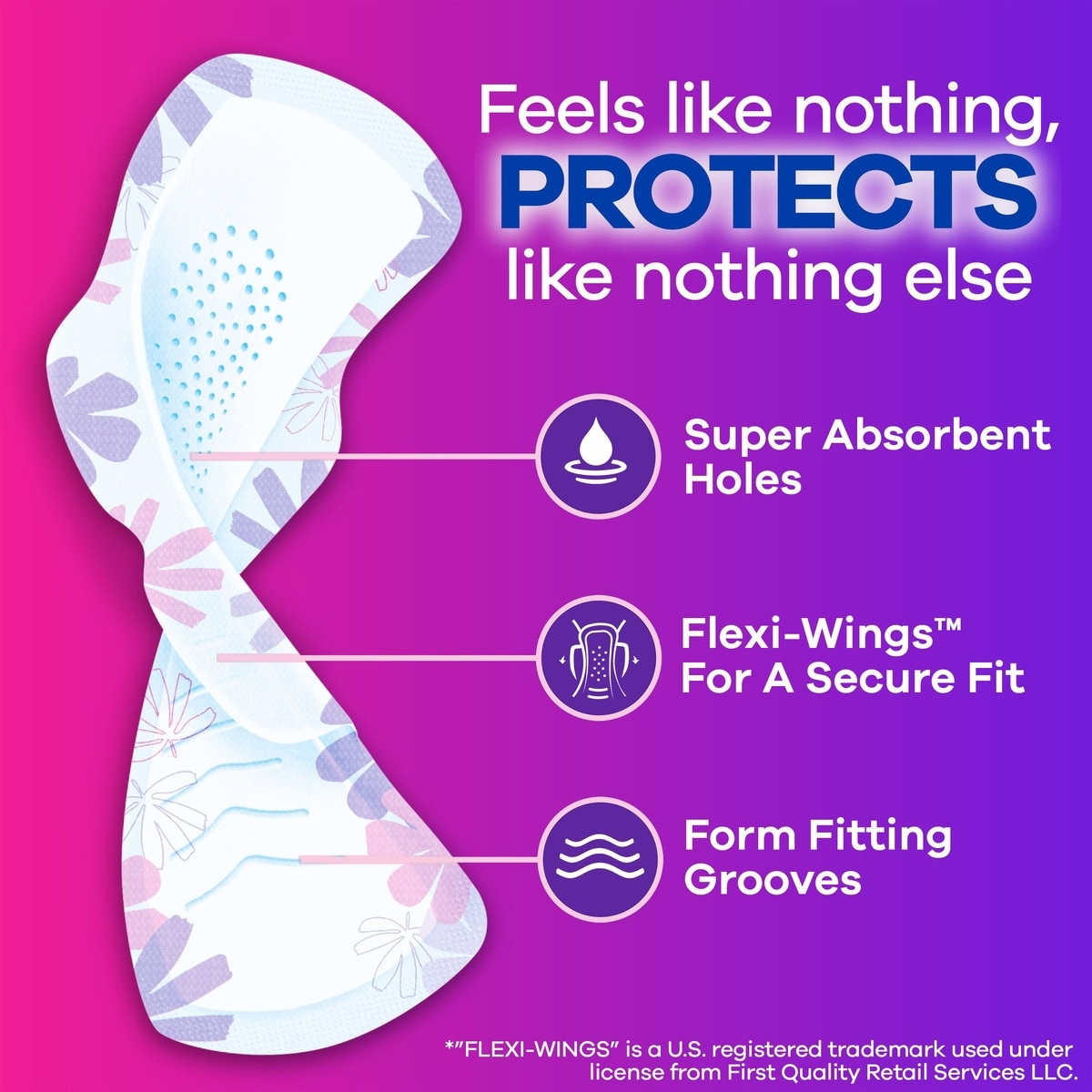 Radiant Feminine Pads for Women, Size 3 Heavy, with Wings, Light Clean Scent Radiant Feminine Pads for Women, Size 3 Heavy, with Wings, Light Clean Scent