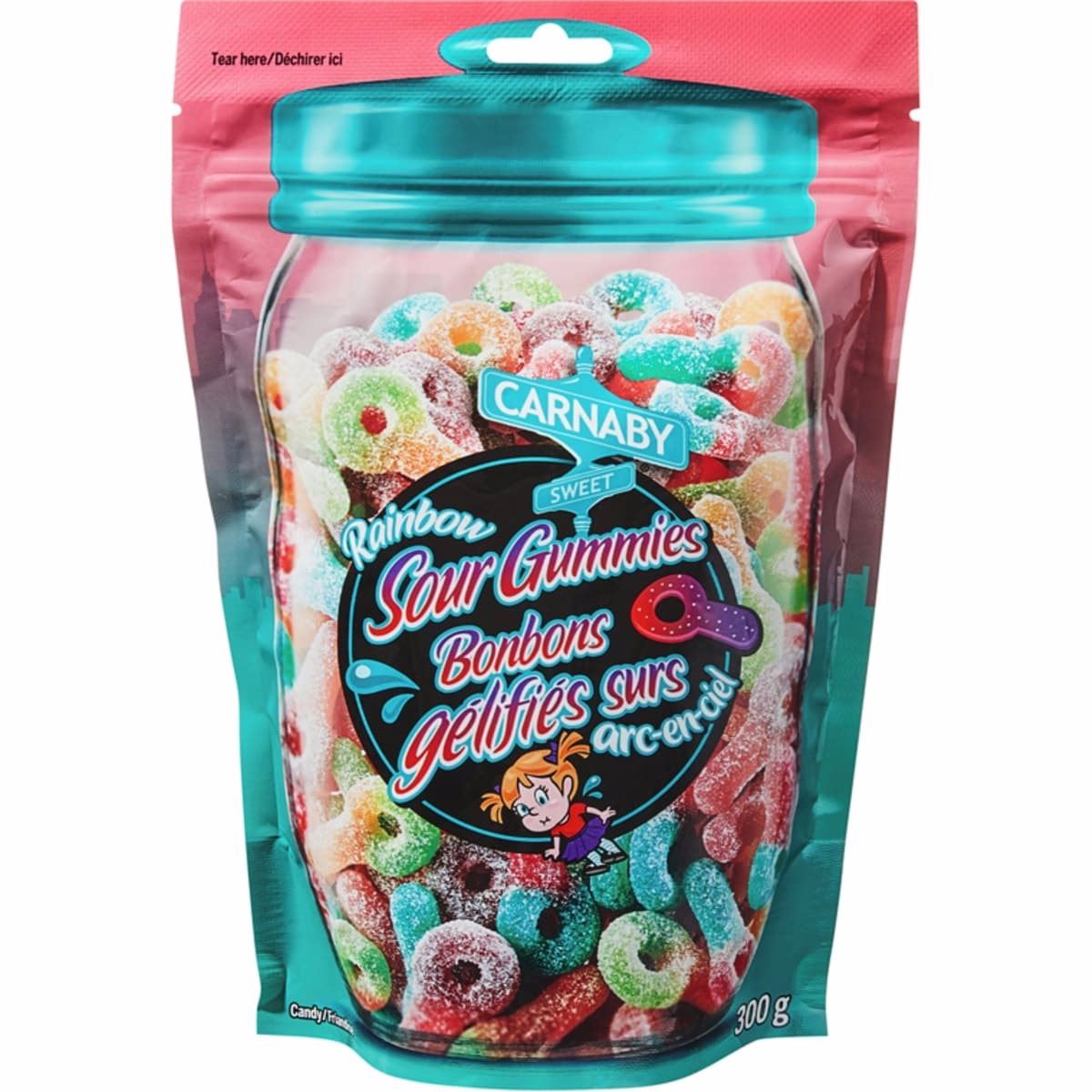 Rainbow Sour Gummies