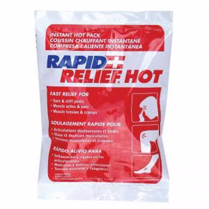 Rapid Relief Instant Hot Pack Latex Free Small 4in X 6in Ref RA43246