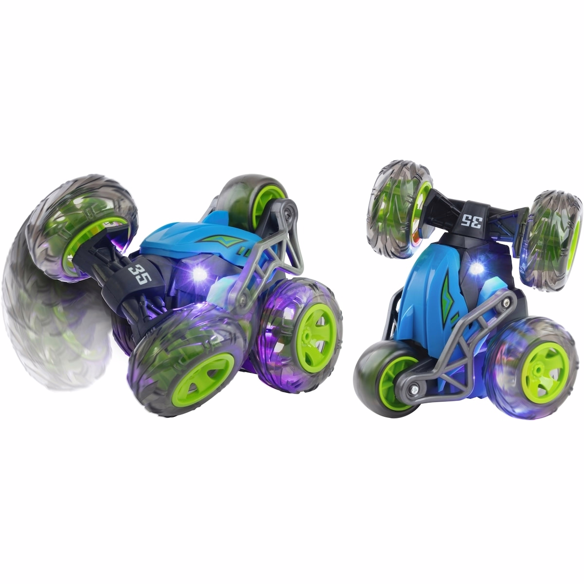 RC 特技翻滾車 藍色