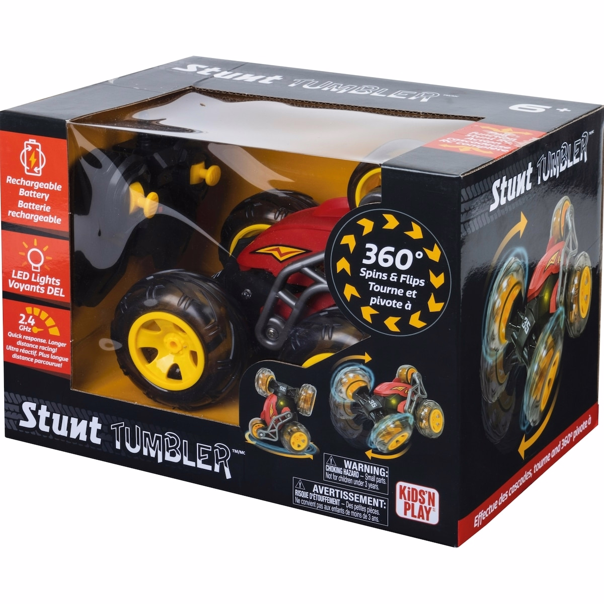 RC 特技翻滾車 紅色