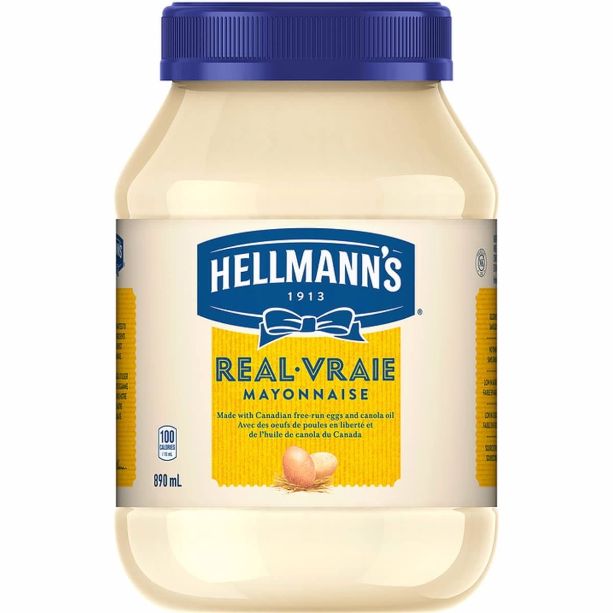 Real Mayonnaise ideal with fries, burgers and salads