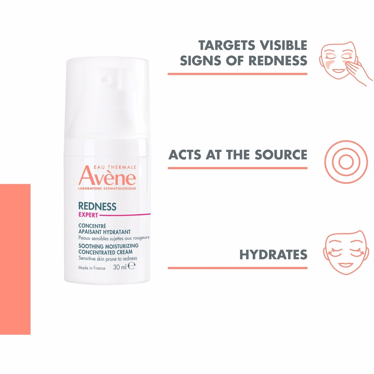 Redness Expert Soothing Moisturizing Concentrated Cream