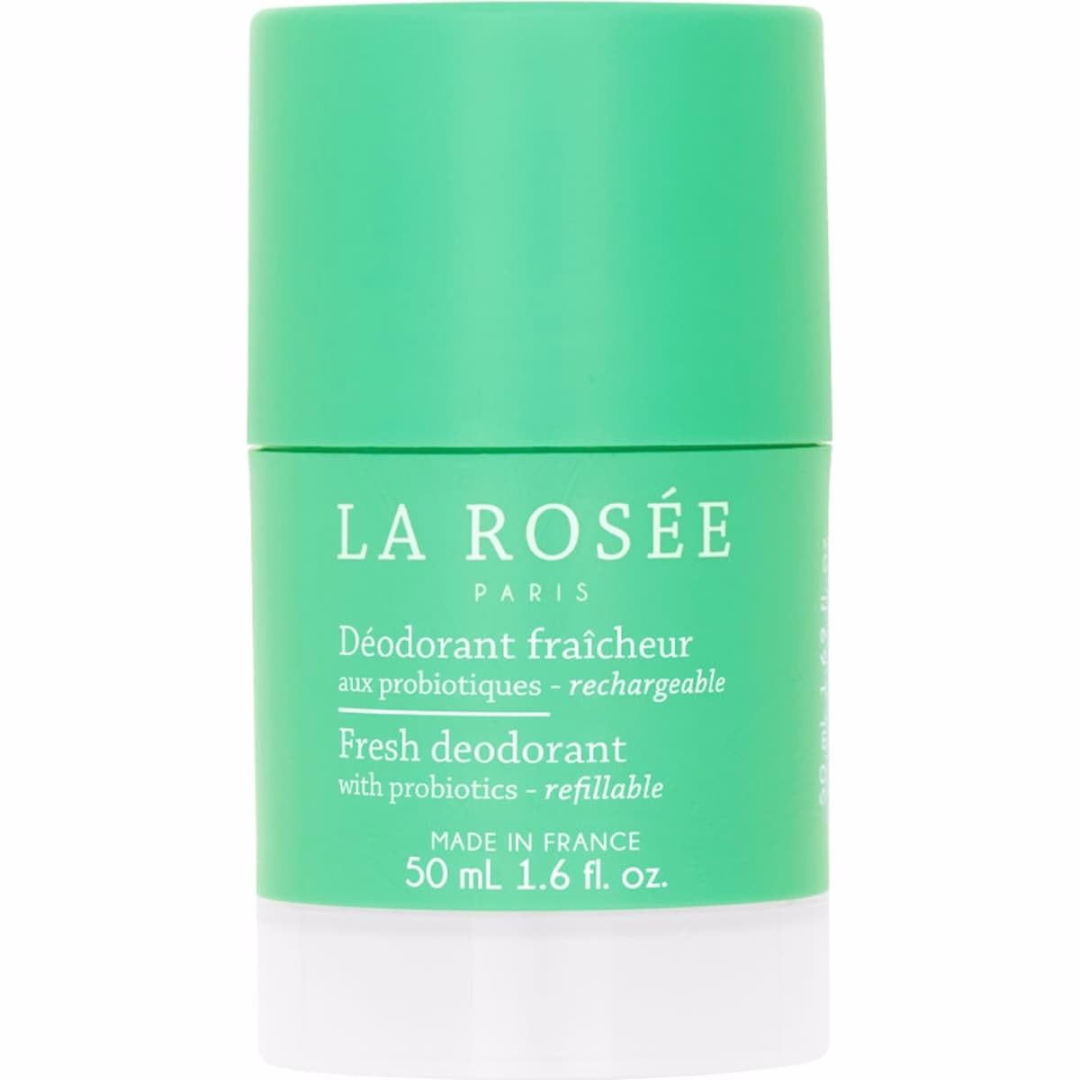 Refillable fresh deodorant with probiotics