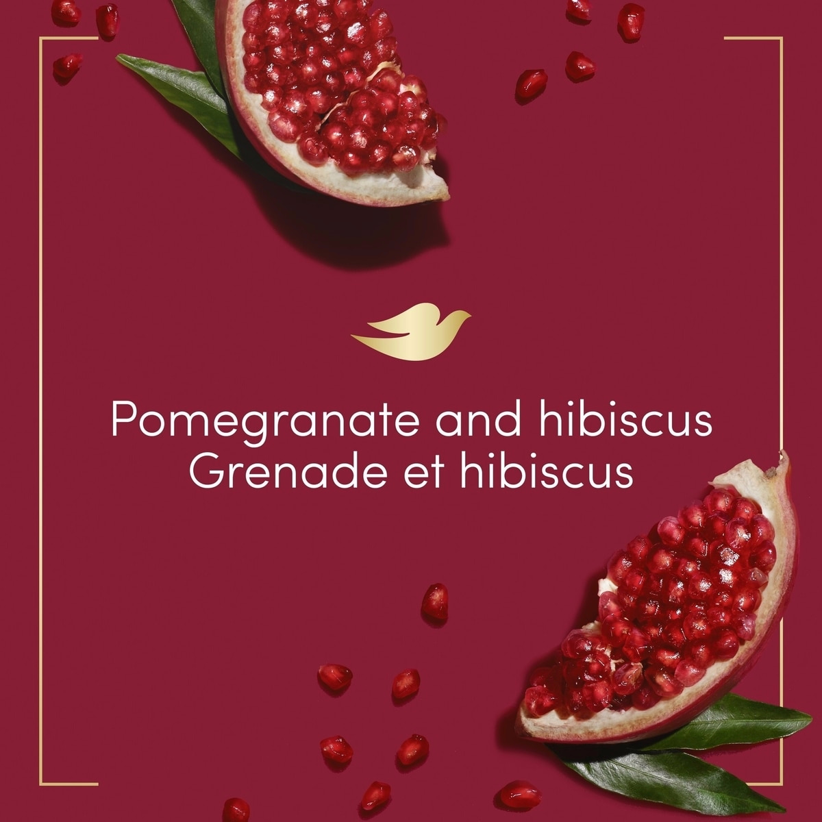 Rejuvenating Body Wash for renewed, healthy-looking skin Pomegranate & Hibiscus gentle body cleanser nourishes and revives skin