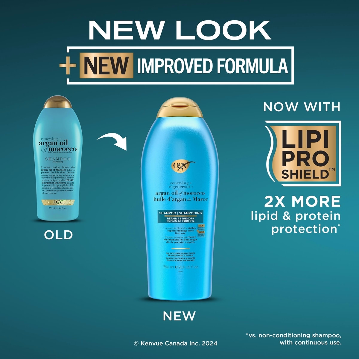 Renewing + Argan Oil of Morocco Shampoo