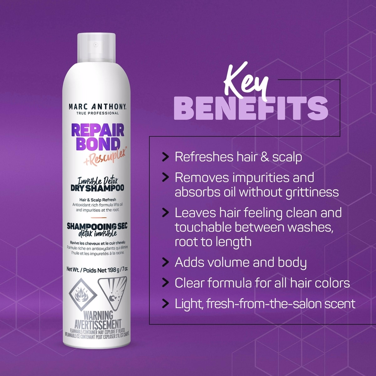 Repair Bond +Rescuplex™ Invisible Detox Dry Shampoo
