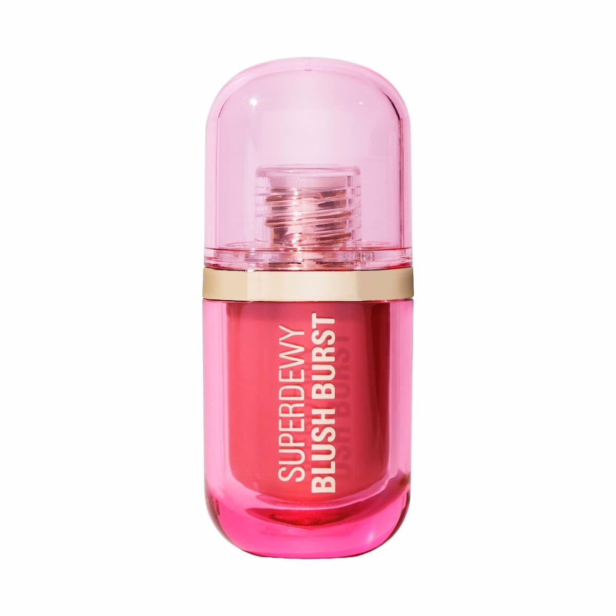 Revolution Superdewy Liquid Blush Burst Strawberry Milkshake Cool Pink