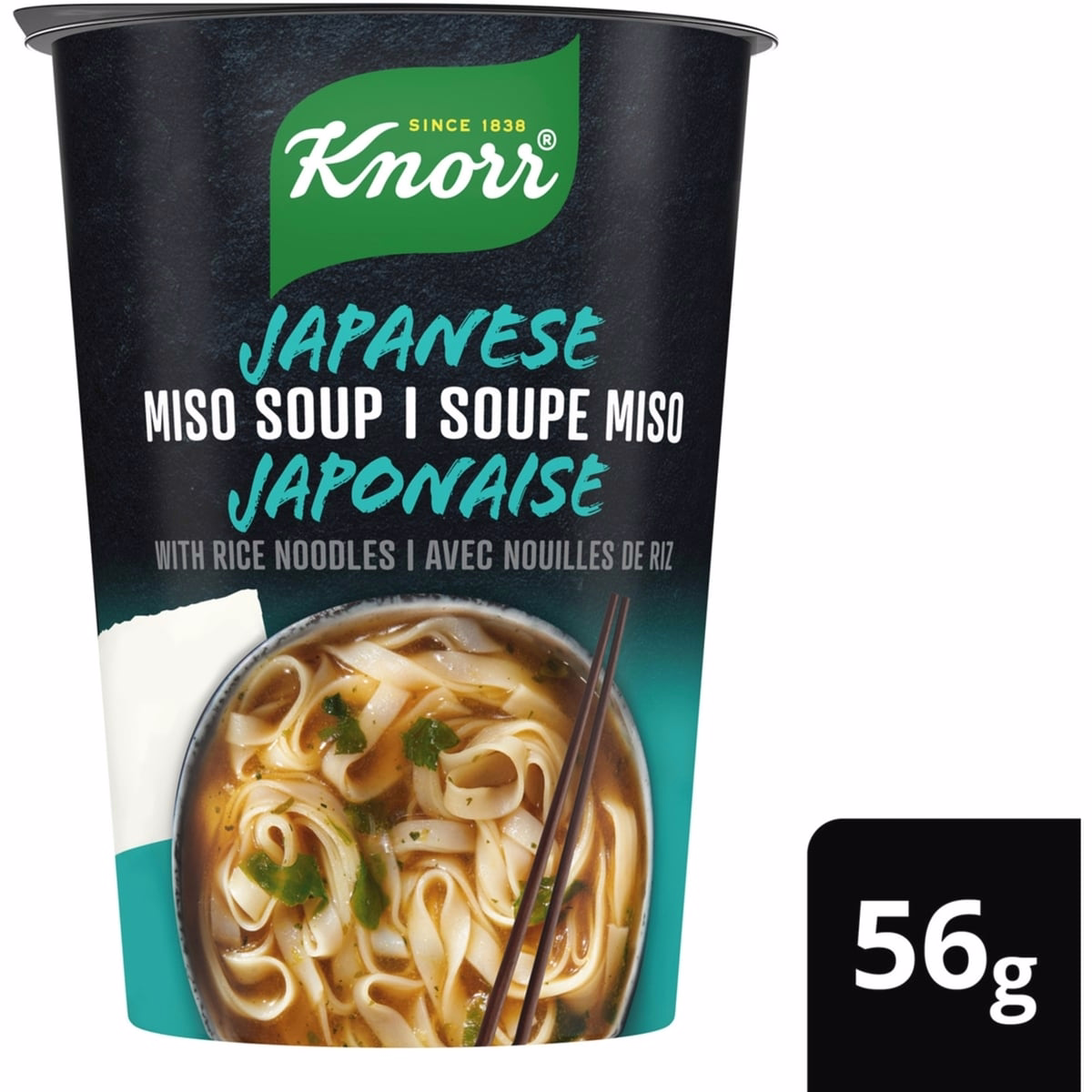 Rice Noodle Cup Japanese Miso Low Fat, Vegetarian