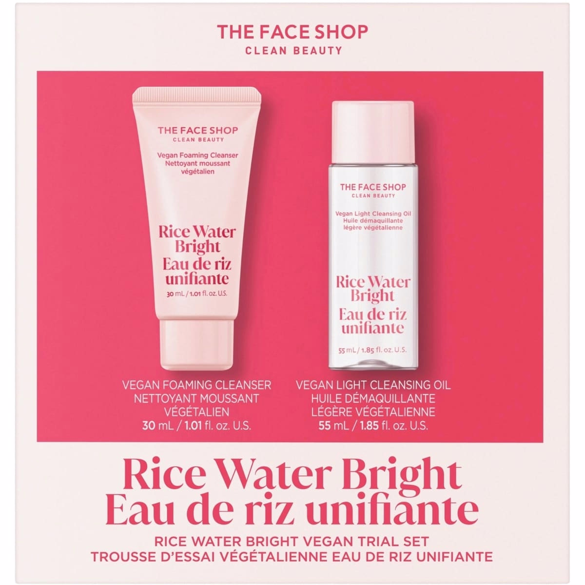 The Face Shop 米水亮 純素 試用組