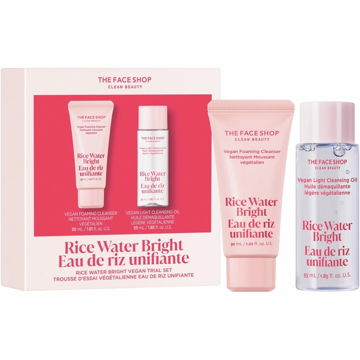 The Face Shop 米水亮 純素 試用組