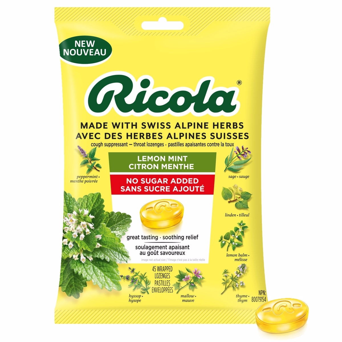 Ricola Bag - Lemon Mint NSA