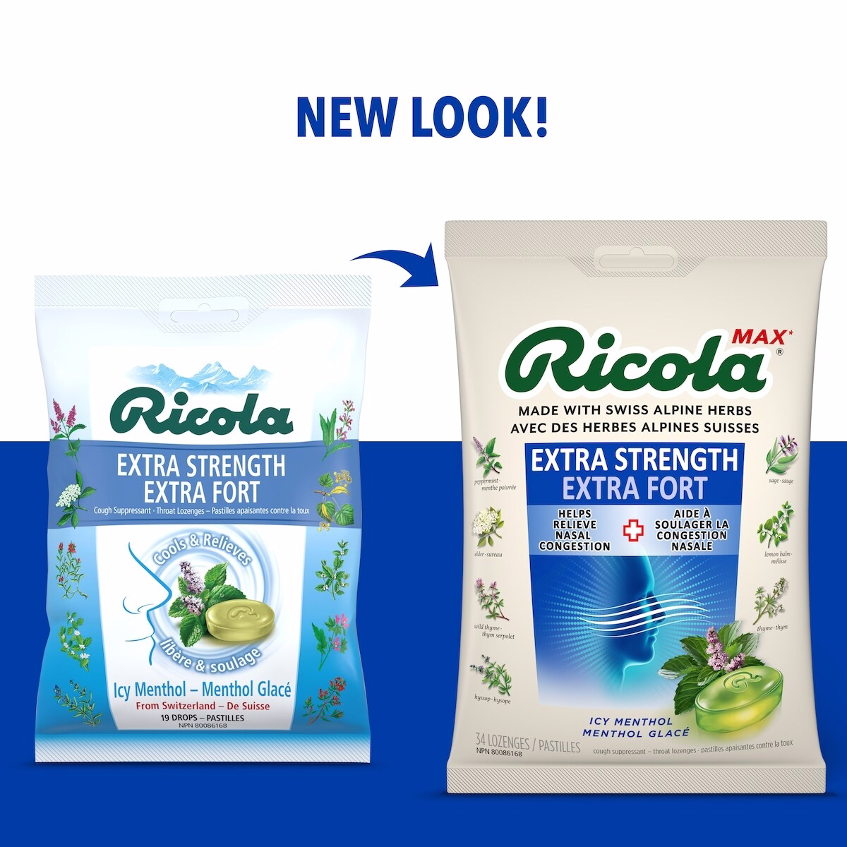 Ricola 特強冰涼薄荷喉糖 Ricola 特強冰涼薄荷喉糖