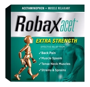 Robax Robaxacet Extra Strength 18 Caplets