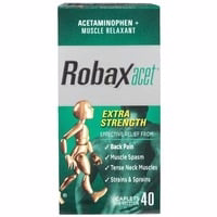 Robax Robaxacet Extra Strength 40.0 Count