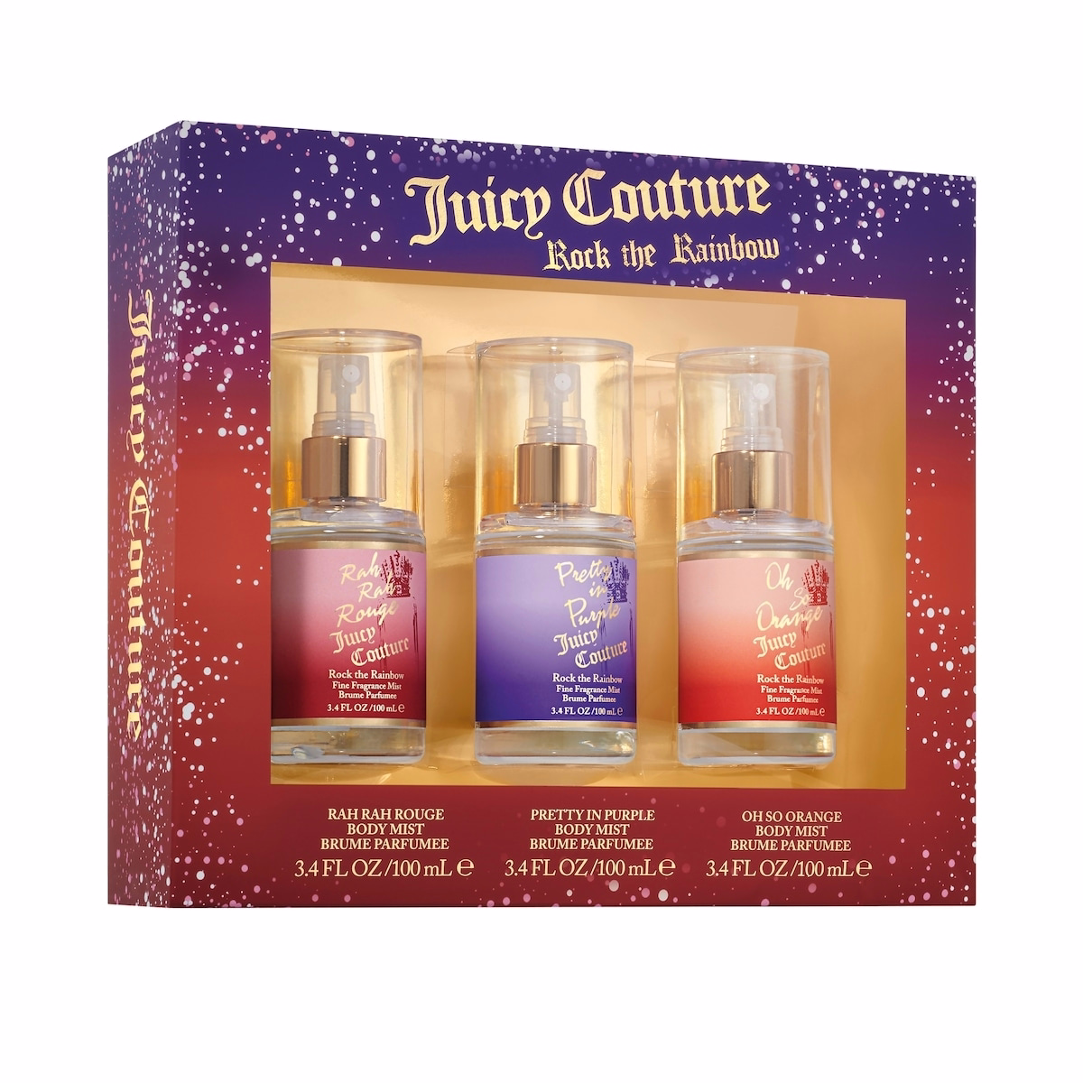 Rock the Rainbow 3 Piece Body Mist Gift Set