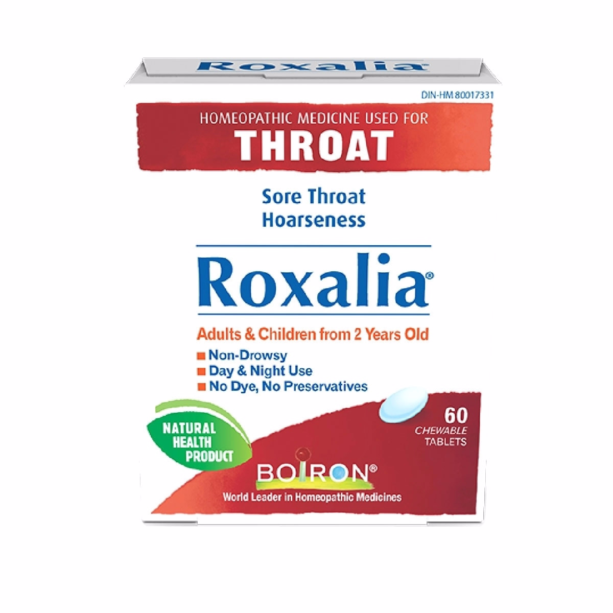 Roxalia Relieves Sore Throats and Hoarseness
