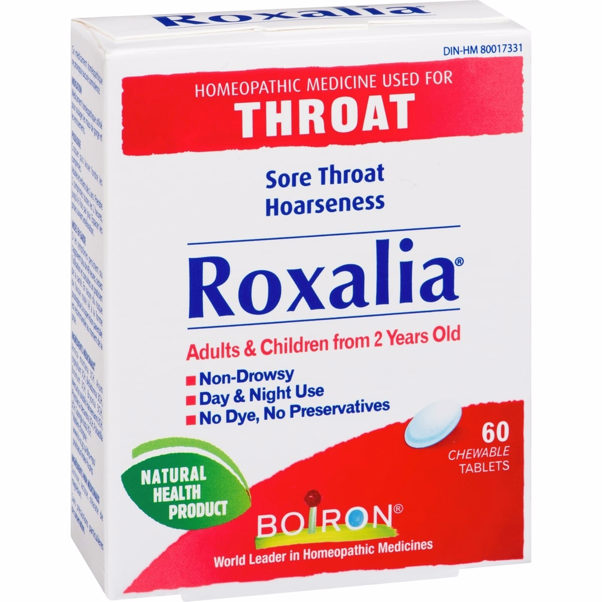 Roxalia Relieves Sore Throats and Hoarseness