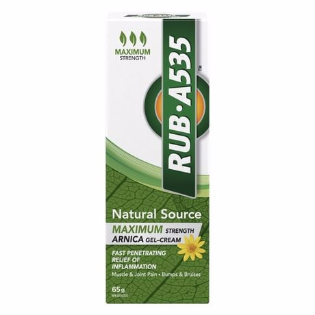 Rub A535 Natural Source Arnica Pain Relief Cream, Non-heating 65.0 G