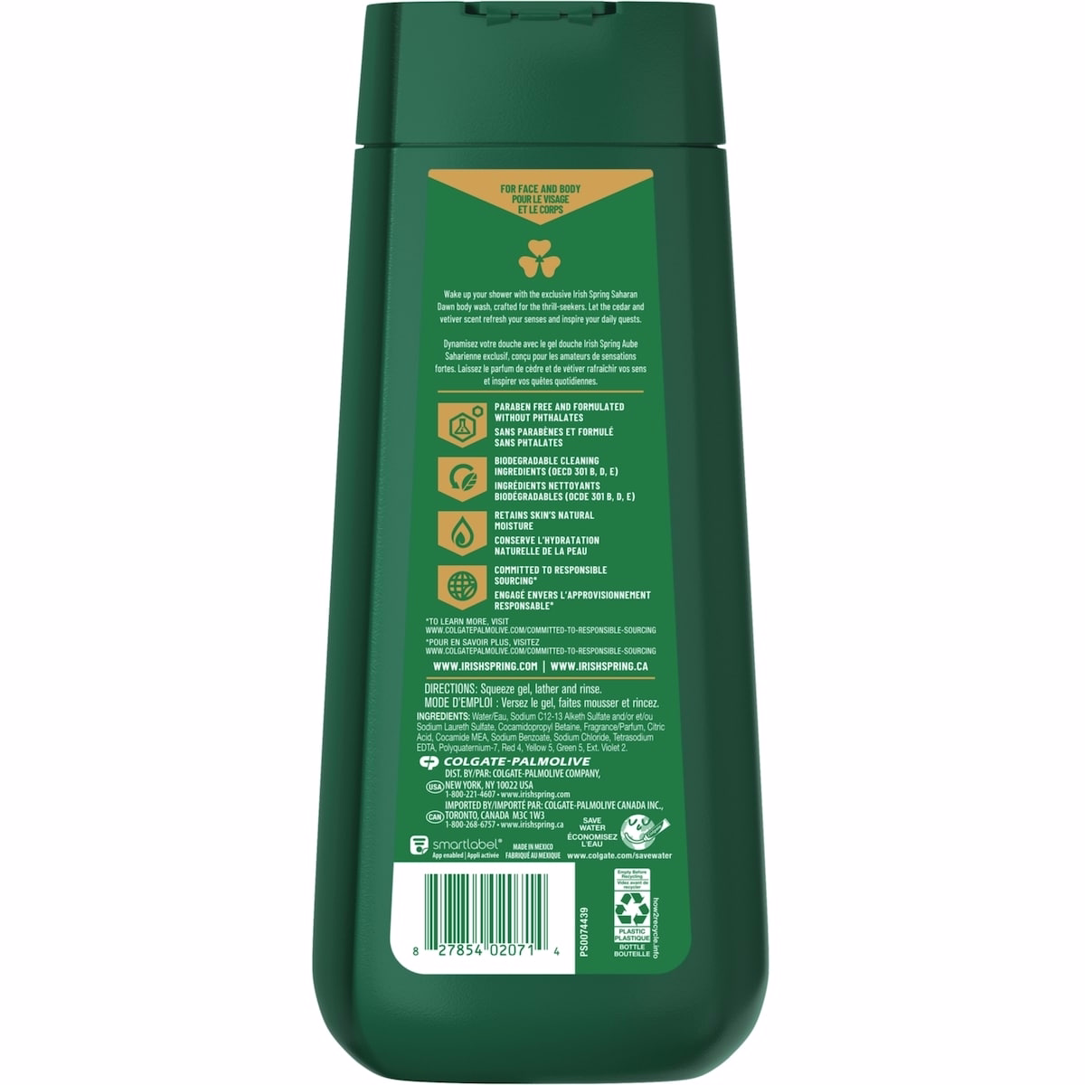 Saharan Dawn Moisturizing Body Wash for Men